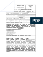 Modelo Formato Historia Clínica