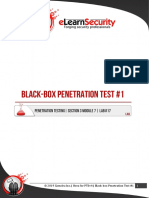 Black-Box Penetration Test 1