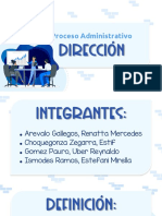 DIRECCIÓN - Arevalo, Choquegonza, Gomez e Ismodes