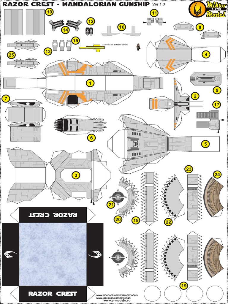 Mandalorian Razor Crest 1 | PDF