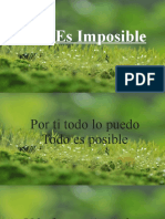 Nada Es Imposible