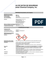 MSDS Desinfectante