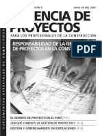 Gerencia de Proyectos - Construccion y Vivienda