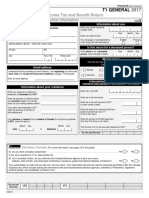 Income Tax and Benefit Return: T1 General