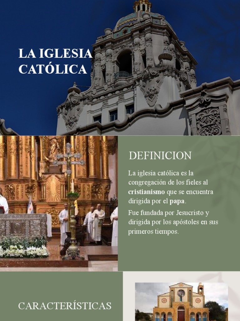 Definición y características de la Iglesia Católica | PDF | Cocina ...