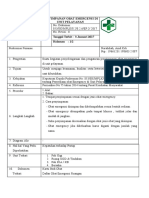 Sop Penyimpanan Obat Emergensi Di Unit Pelayanan