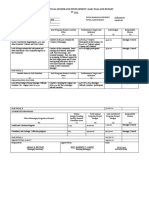 Gad Plan and Budget Form