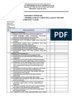 Instrumen Pelaksanaan KBM K-13 TH 2019-1