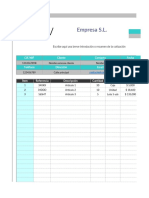 Plantillas de Excel Gratuita Cotizacion Justexw 1