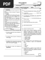 EXERCICIOS RESOLVIDOS DE CIÊNCIAS - 4º BIMESTRE-2005