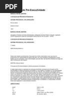 A Exceção de Pré-executividade