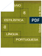 Ensaios de Estilística Da Língua Portuguesa