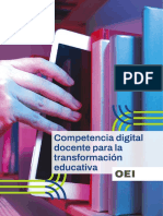 Competencia Digital Docente para La Transformación Educativa