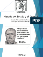 Historia Del Estado y El Derecho - Tema 2 - Clase 3 - El Estado y El Derecho en Las Sociedades Antiguas. - 091042