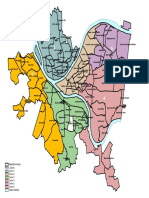 Pittsburgh Police Zone Map
