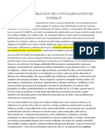 Una Celebración Sin Contaminación Es Posible