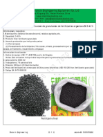 SX Cotización de La Línea de Producción de Gránulos de Fertilizante Orgánico de 3-4th 22.7.4