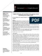 Vaginal Discharge and Associated Views Among Women Attending Gynaecological OPD