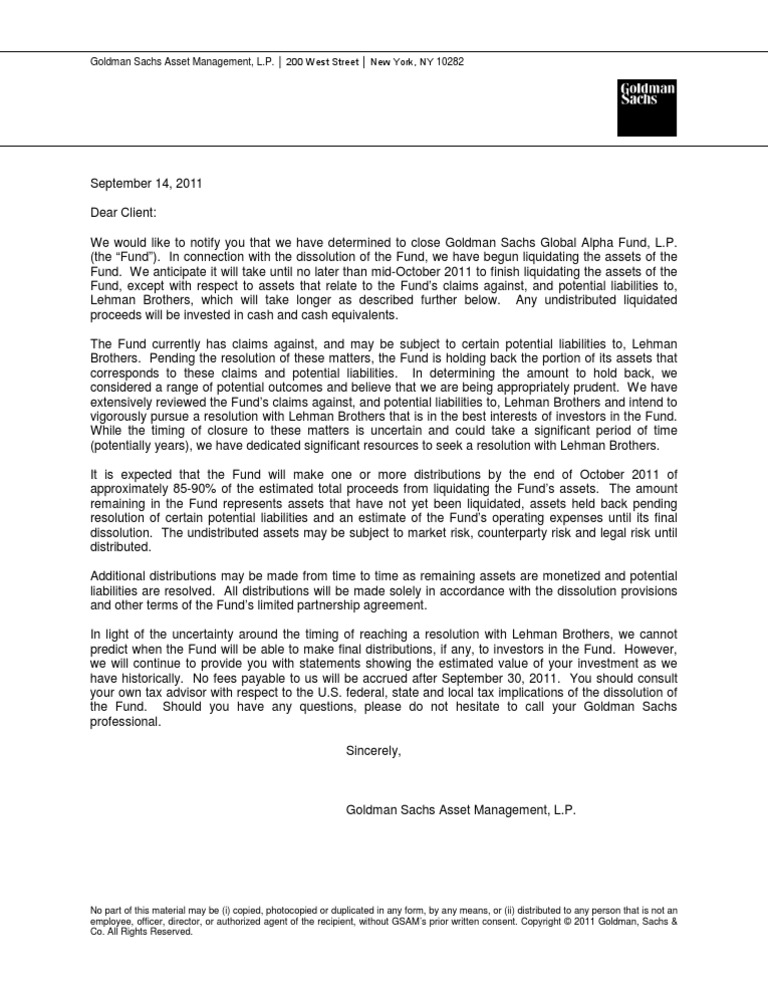 goldman sachs cover letter 300 words