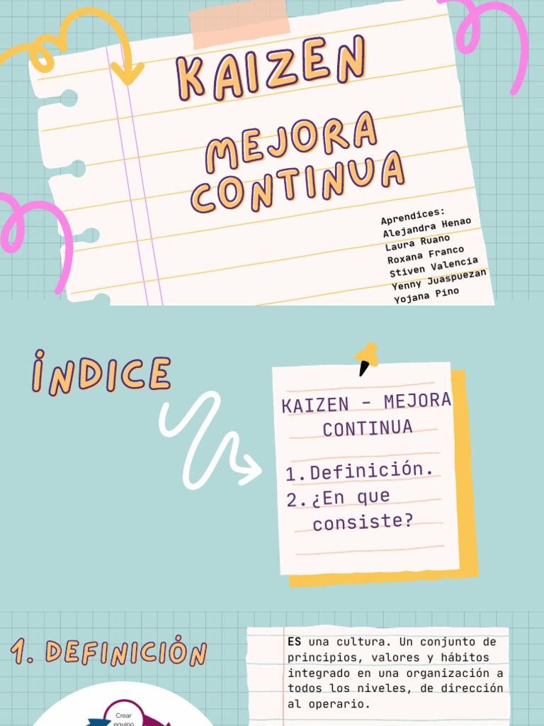 Kaizen: Mejora Continua en Empresas | PDF