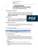 TERMINOS DE REFERENCIA DE CONTRATACION DE SERVICIO DE "SERVICIO DE ALQUILER DE CAMION VOLQUETE 6 X 4 330 HP 15 m3 FRENTE II DE CARTA N°01-2023