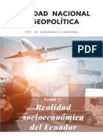 1.1. TEMA 7 Realidad Socioeconomica Del Ecuador