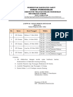 Jadwal Ujian Sekolah