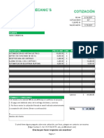 Plantilla Cotizacion