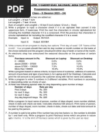 Computer Holiday Homework Class 10 ICSE 2023 - 24