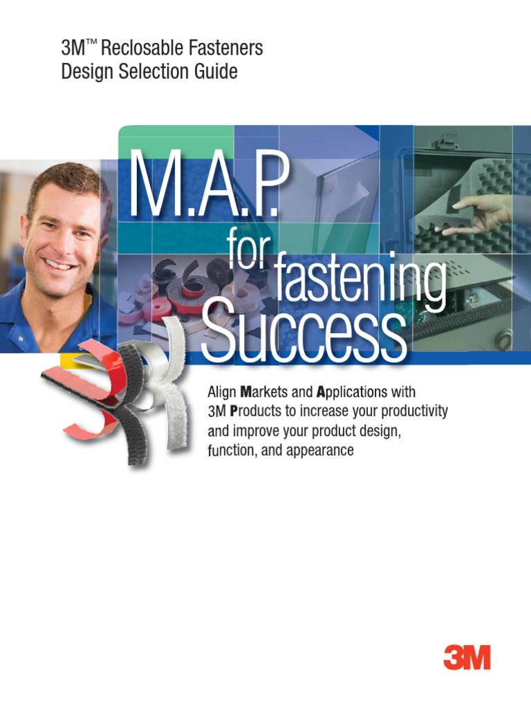 3M Dual-Lock ReclFastrsDesignSelectGuide | PDF | Adhesive | Paint