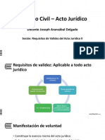 Sesion 09 - Requisitos Del Acto - Negocio Juridico II