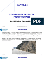 4.3 Estabilidad de Taludes Finitos