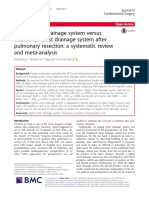 Digital Chest Drainage System Versus Traditional Chest Drainage System After Pulmonary Resection: A Systematic Review and Meta-Analysis