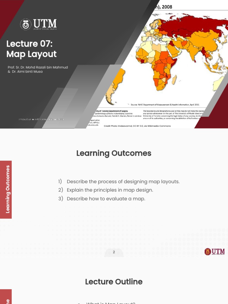 Lecture 07 Map Layout | PDF | Map | Cognitive Science