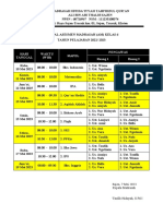 Jadwal Pengawas Asesmen Madrasah 2022-2023