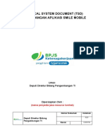 Template Technical System Document (TSD) - Smile Mobile