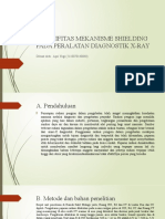 Efektifitas Mekanisme Shielding Alat Radiologi