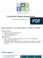 Community Needs Assessment 1 1