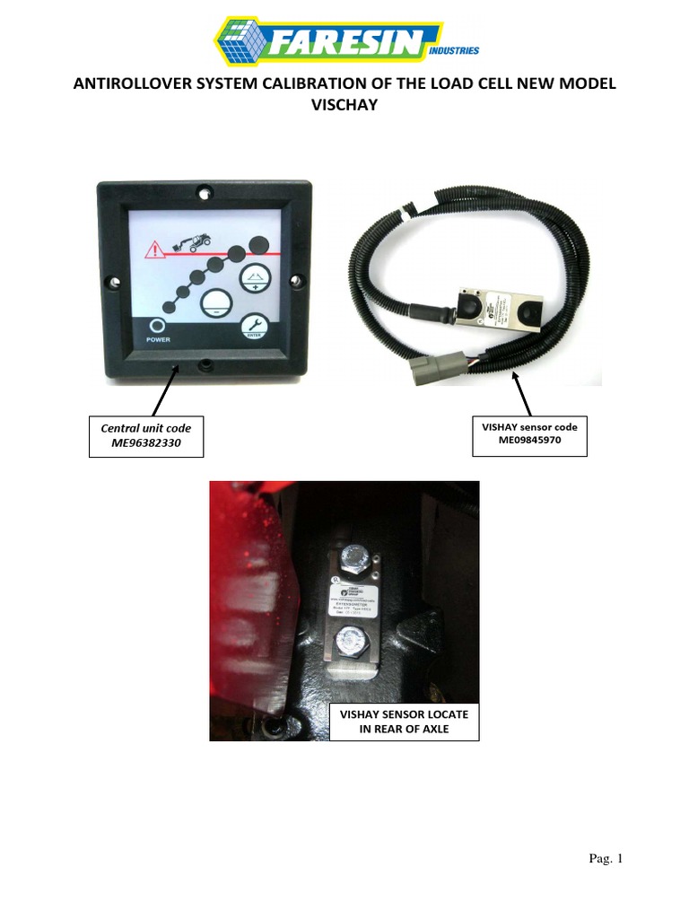 Vishay Load Cell Calibration Guide | PDF | Manufactured Goods | Vehicles
