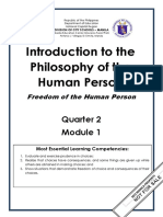 PHILO - Q2 - Mod1 - Freedom of The Human Person