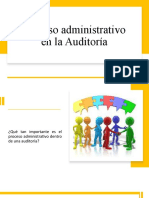 Proceso Administrativo para Auditoria