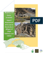 AKRSP Energy Mapping and Socio-Economic Impact Assessment of Access To Electricity in Villages of Gilgit, Baltistan and Chitral