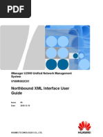 Imanager U2000 Northbound XML Interface User Guide - (V100R002C01 - 05)