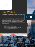 Tax Watch Bulletin Tax Amendment Bills 2023