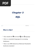 CH 3 SQL