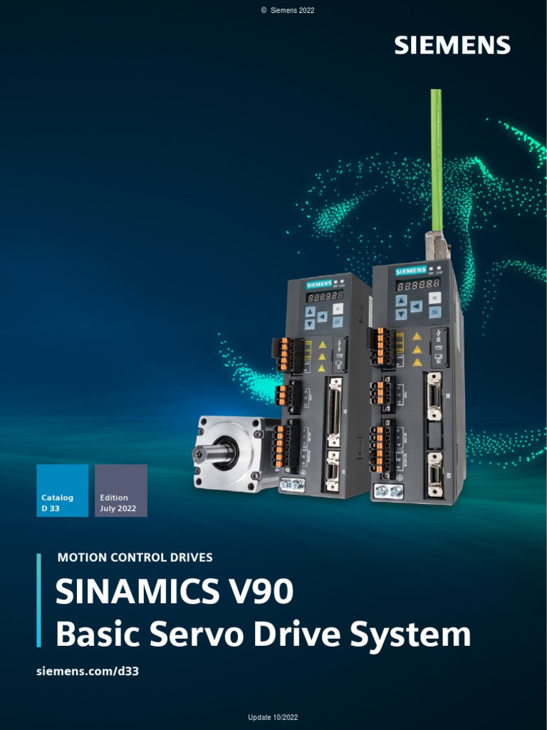SINAMICS V90 Servo Drive Catalog D 33 | PDF