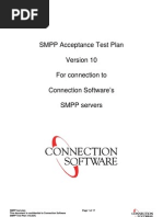 SMPP Test Plan v10