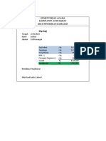 Template SLip Gaji Sederhana