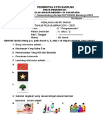 Soal Pat KLS I Tema 5