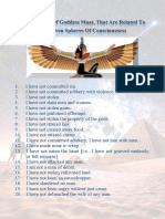The 42 Laws of "Maat
